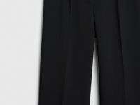 Прямые брюки со стрелками, Черный