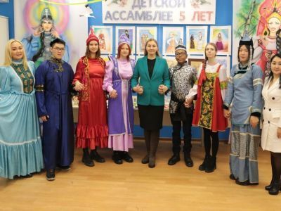 Детская Ассамблея народов отметила свое пятилетие