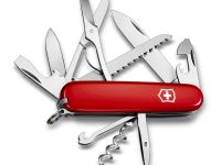 Нож перочинный Victorinox Huntsman, сталь X55CrMo14, рукоять Cellidor®, красный, 15 функций, 91мм