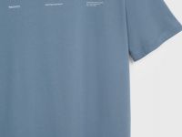 Футболка с имитацией второго слоя, Синий