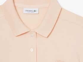 Женское поло Lacoste приталенного кроя из эластичного хлопка