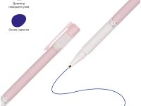 Ручка шариковая MESHU "Dew" синяя, 0,7 мм, корпус ассорти