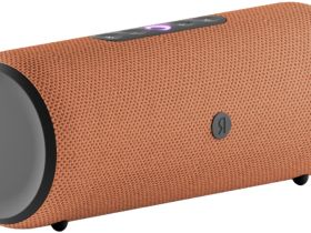 Умная портативная колонка Яндекс Станция Стрит с Алисой Оранжевая