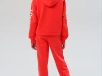 Комплект трикотажный для девочек: толстовка, брюки