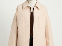 Утепленная куртка с поясом