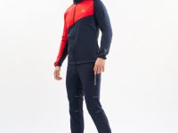 Разминочная куртка Nordski Premium Blueberry/Red