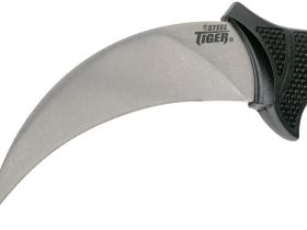 Керамбит Cold Steel Steel Tiger, сталь AUS-8A, рукоять кратон, черный