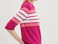 Джемпер в полоску из вискозы