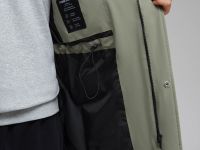 Утепленная куртка с капюшоном