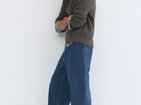 Свободные джинсы Baggy, Синий