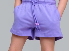 Шорты трикотажные для девочек, 2 шт в комплекте