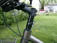 Экстендер ACME Satori для увеличения длины штока 1 1/8" с проставками (черный 117 мм)