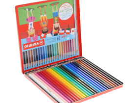 Набор карандашей цветных Stabilo "Swano Color" 24 цв в металле