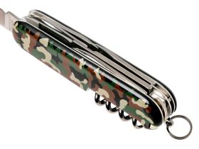 Нож перочинный Victorinox Climber, сталь X55CrMo14, рукоять Cellidor®, камуфляж, 14 функций, 91мм