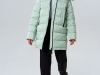 Пальто текстильное с полиуретановым покрытием для девочек