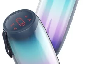 Портативная акустика WiWU Thunder Speaker P40 с подсветкой (Dark Blue)