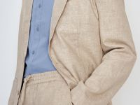 Пиджак однобортный с карманами