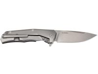 Складной нож LionSteel T.R.E., сталь M390, рукоять титан/карбон