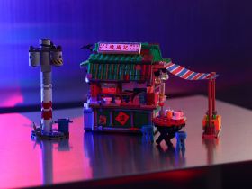 1253_MK Конструктор Ларек в гонконгском стиле