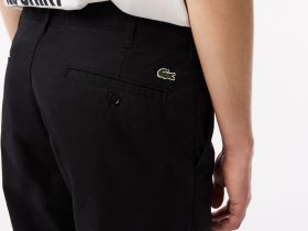 Мужские брюки Lacoste классического приталенного кроя