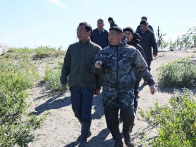 Глава Якутии работает в Аллаиховском районе