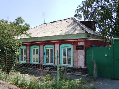 Дом, где  в 1902-1919 гг. жил классик татарской литературы Мирхайдар Файзи