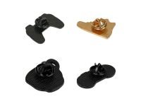 Набор металлических значков MESHU "Gamer's set", эмаль, 4 шт