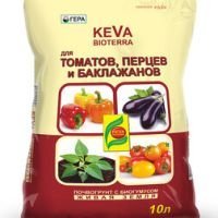 Грунт Томаты и перцы KEVA BIOTERRA 10л (с биогумусом.) Гера