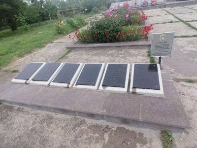 Братская могила красных партизан, погибших в годы гражданской войны