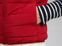 Пуховый жилет с натуральным пухом