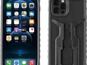 Чехол и кронштейн для мобильного телефона Topeak RideCase для iPhone 12 Pro Max TT9869BG (черный)