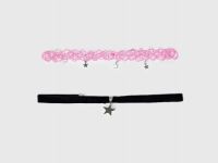 Набор чокеров для девочек, 2 шт., Мультицвет