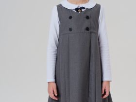 Сарафан текстильный для девочек