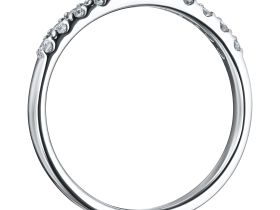 Кольцо из белого золота э4712кц03220907