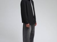 Рубашка прямого кроя с вискозой