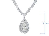 Колье из белого золота э4712кл12180700