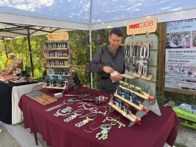 Ярмарка-выставка мастеров проходит в Старом городе Якутска