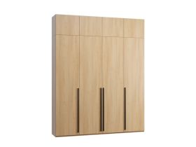 Распашной шкаф Кимбол 4.1-240x300 Дуб Барбера