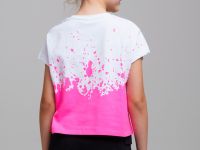 Фуфайка трикотажная для девочек (футболка)