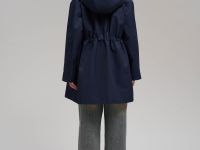 Короткий плащ из твила