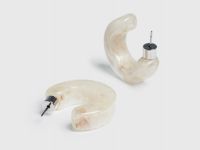 Серьги, Бежевый