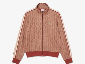 Мужская жаккардовая толстовка Lacoste PARIS с монограммой