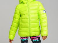 Куртка текстильная с полиуретановым покрытием для девочек