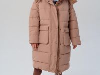 Пальто текстильное с полиуретановым покрытием для девочек