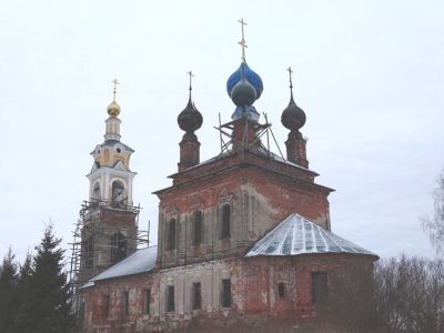 Церковь во имя Воскресения Христова с приделом св. Сергия Радонежского