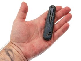 Складной нож SRM 251MB-ME (эксклюзивно для НОЖИКОВ), сталь N690, рукоять голубая микарта