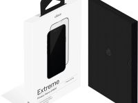 Защитное стекло uBear Extreme Nano Shield Privacy для Apple iPhone 16 Pro с чёрной рамкой