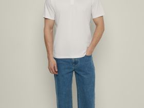 Базовое поло из мерсеризованного хлопка