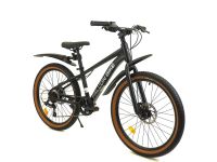Подростковый велосипед Falcon Bike Shift 24 1.0, год 2025, цвет Черный, ростовка 12