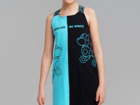 Платье трикотажное для девочек